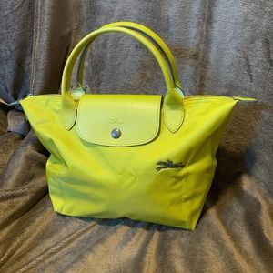Longchamp Le Pliage Small Nylon Short Handle Tote